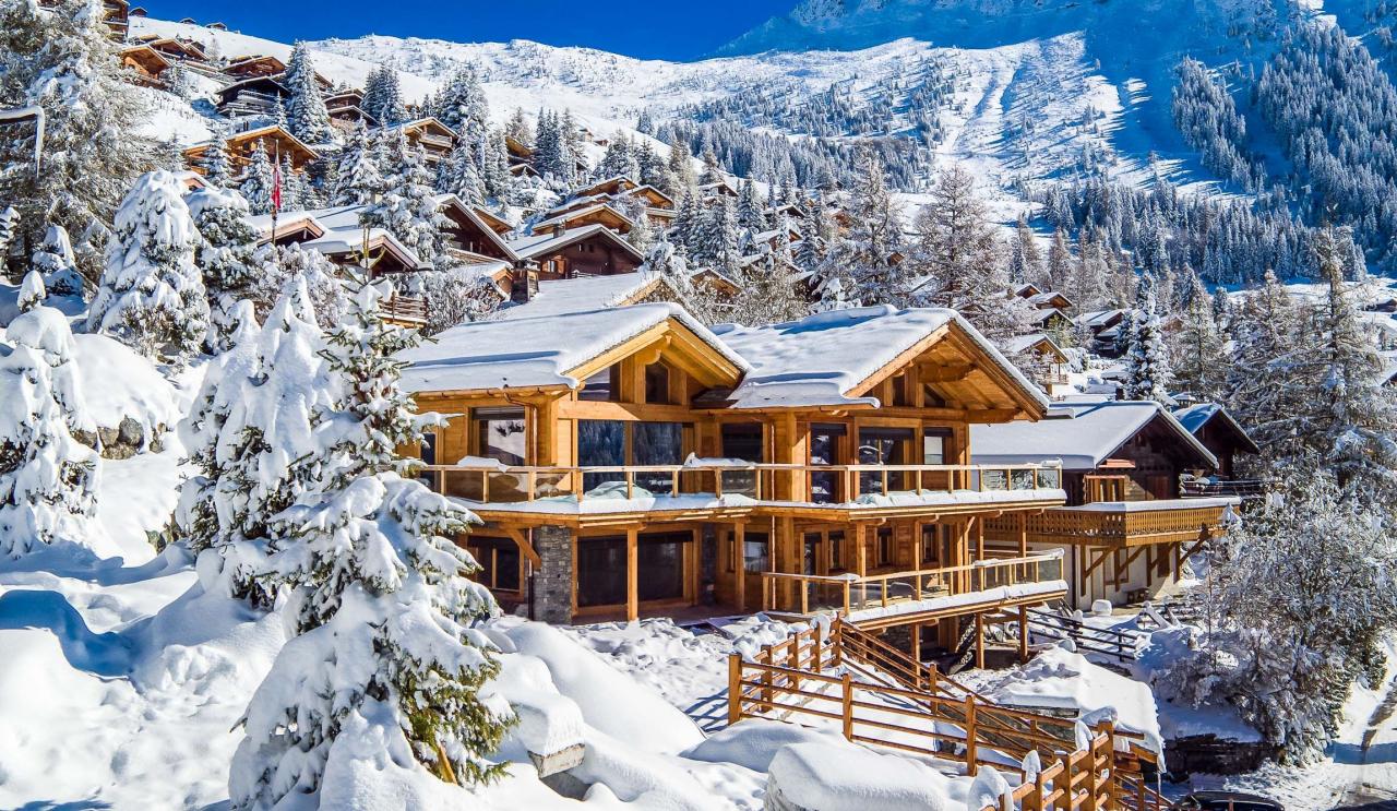 Luxury spa hotels in French Alps with mountain views