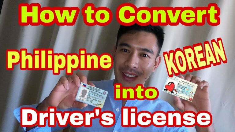 Process of obtaining a South Korean driver's license for foreigners