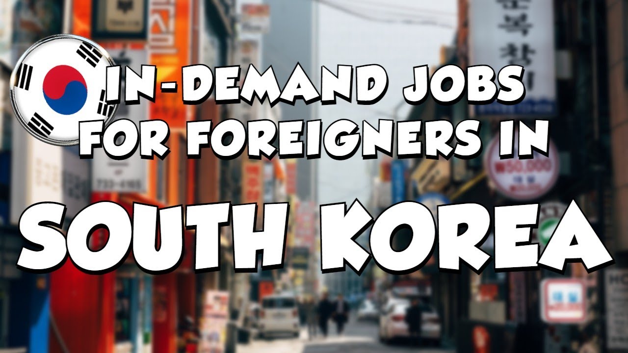 Options for finding part-time jobs in South Korea for foreigners