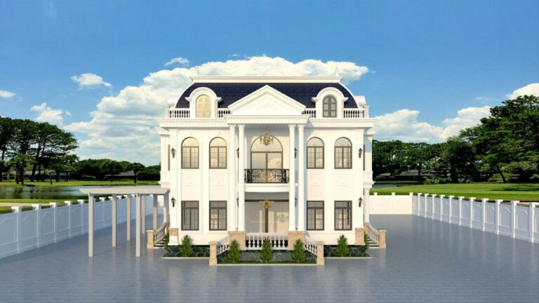 Luxury European villa design concepts and floor plans